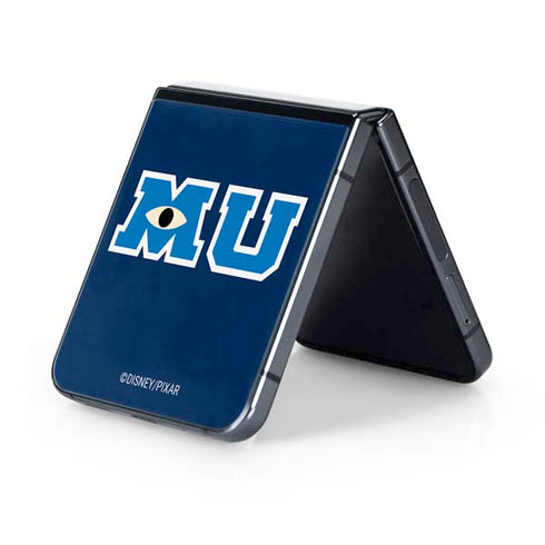 Disney Monsters University MU Logo Galaxy Z Flip5 5G Skin